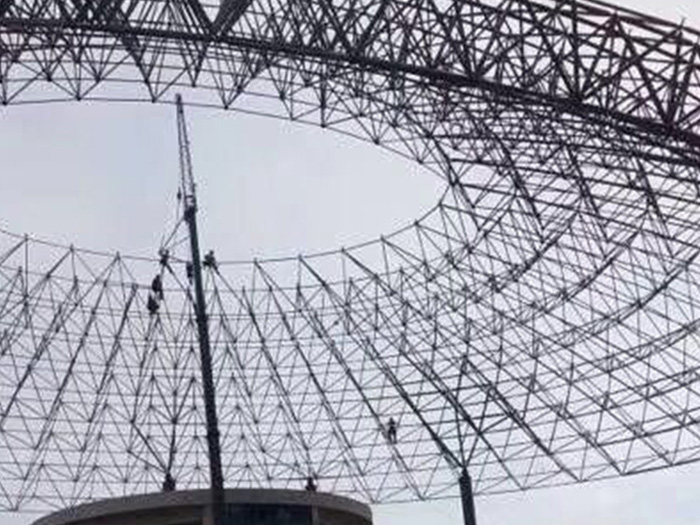 忻州篮球馆球形网架厂家价格